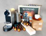 Nespresso Citiz & Milk ekpres kapsułkowy + zestaw akcesoriów