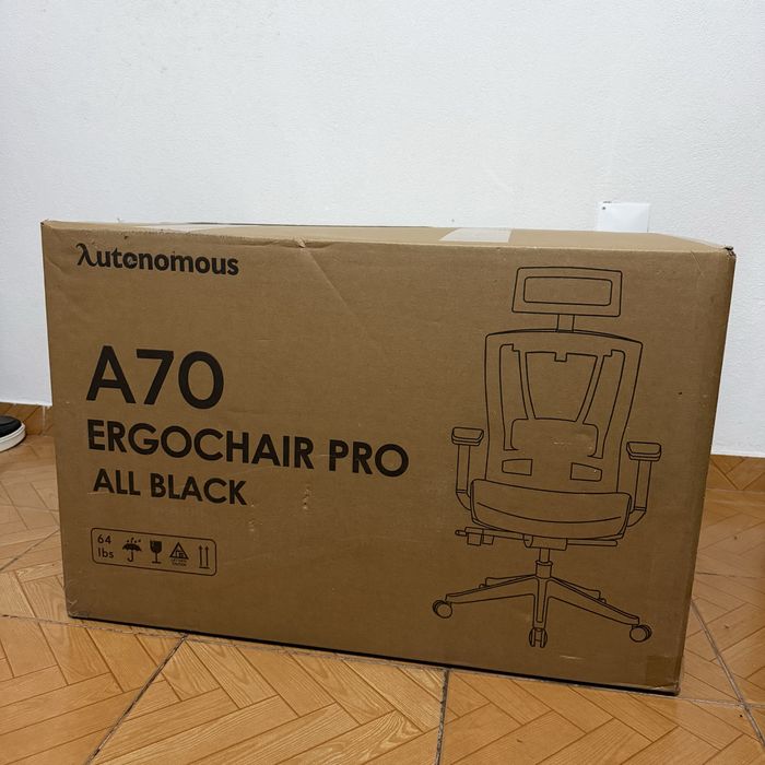 A70 ErgoChair Pro - All Black NOVA