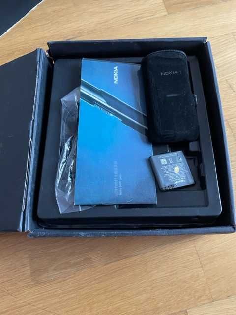 Nokia 8600 Luna GOLD Cyrkonie nowa kompletny zestaw