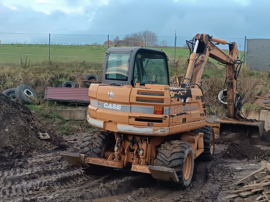 Koparka kołowa case wx 125