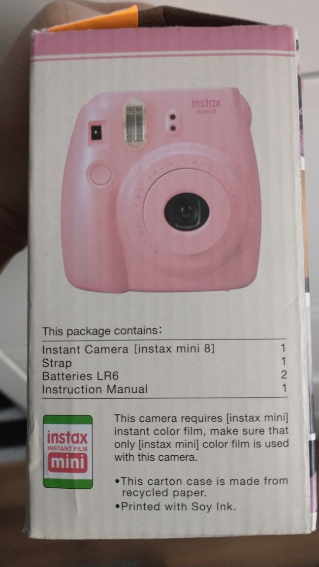 Aparat fotograficzny Fujifilm instax mini 8