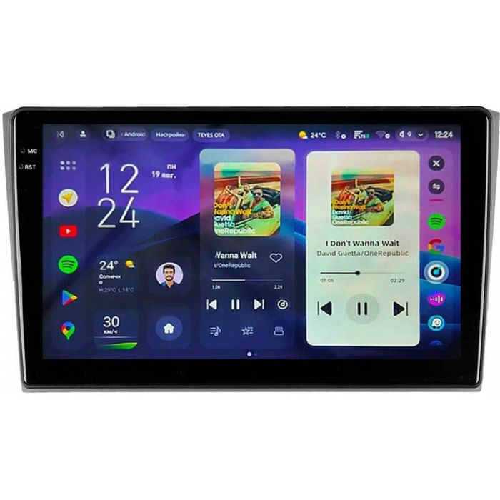 Штатная магнитола Teyes CC4 Pro 2k 8+128 Gb Mazda CX-9 TB 2006-2016