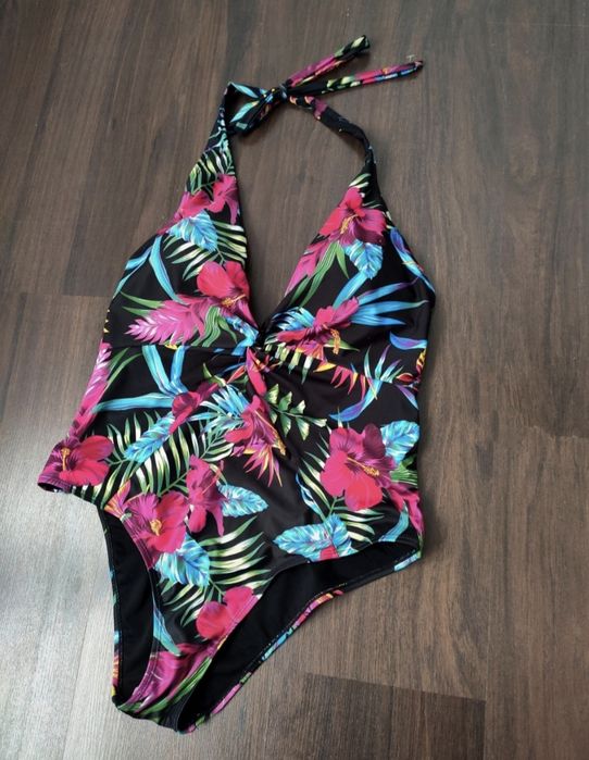 Stroj kąpielowy jednoczęściowy bikini body na plażę basen wakacje M L