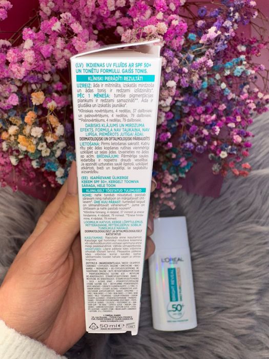 krem L'Oreal loreal bright reveal nowy do twarzy z SPF kolor 01 light