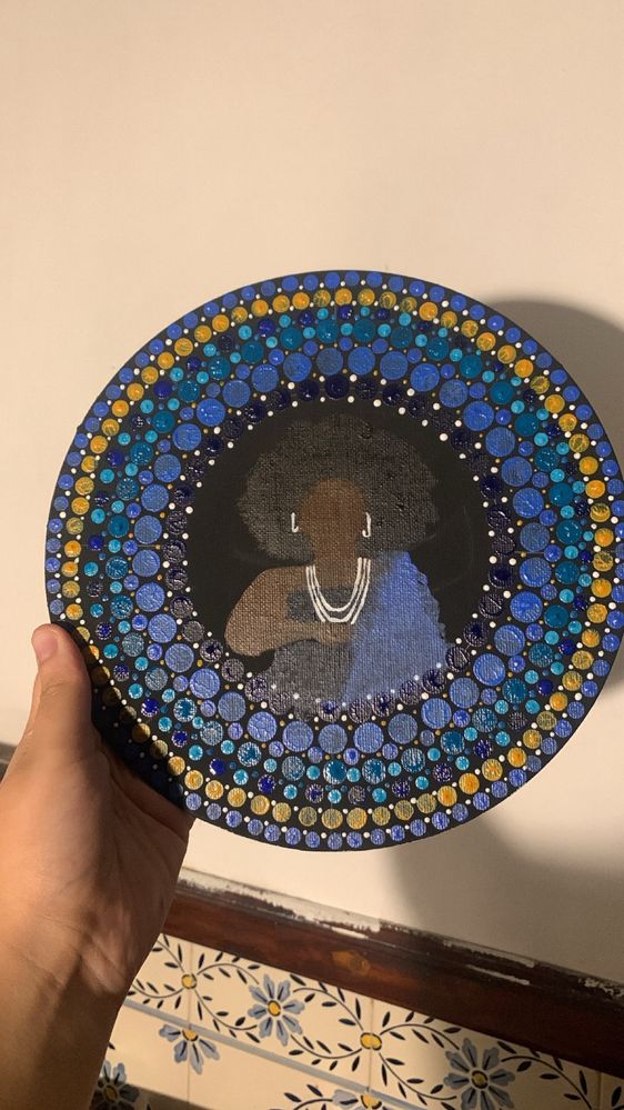mandala de yemanja artesanal