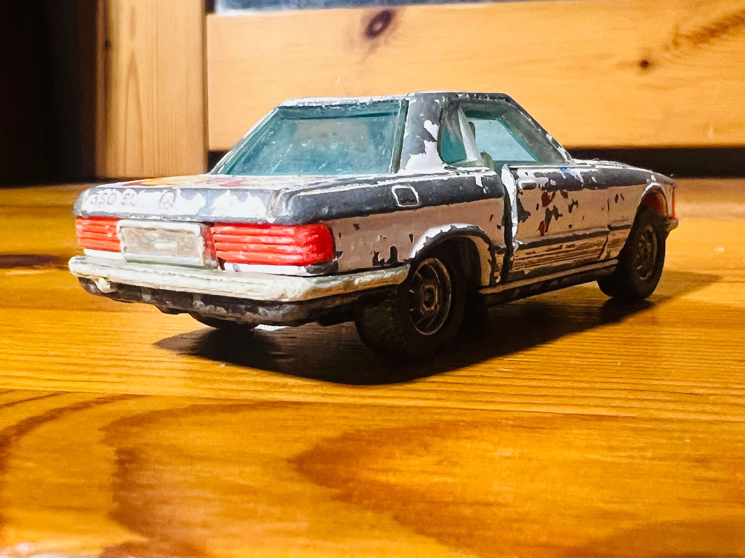 MERCEDES BENZ 350 SL R107 CORGI TOYS WhizzWheels Model MAZAK diecast