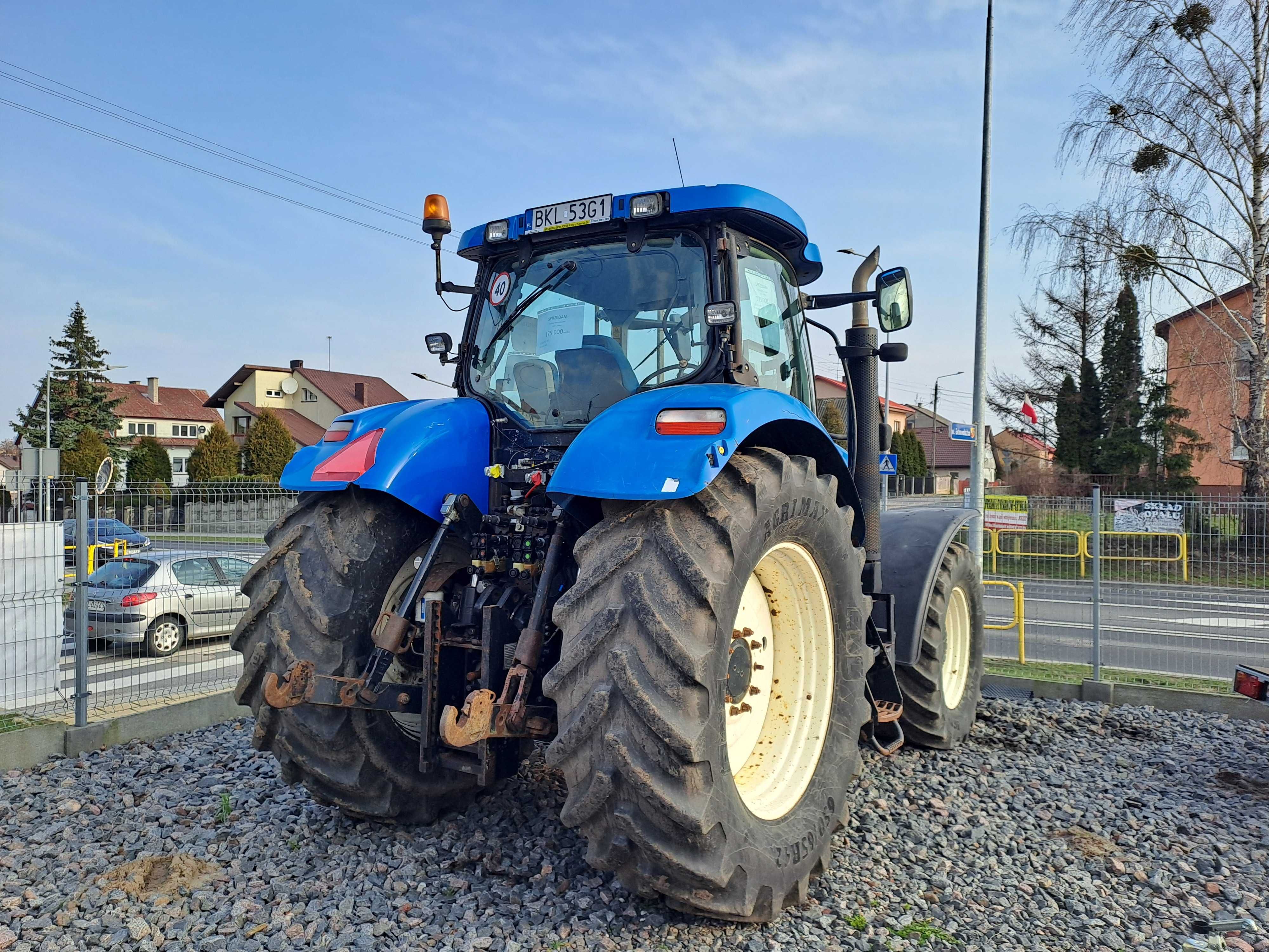 Traktor ciągnik rolniczy New Holland T7050 rok 2009 zarejestrowany