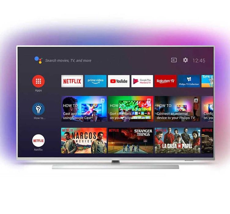 SMART TV Philips 55" Dostawa Gratis! Wi-Fi 4K UHD AndroidTV Ambilight