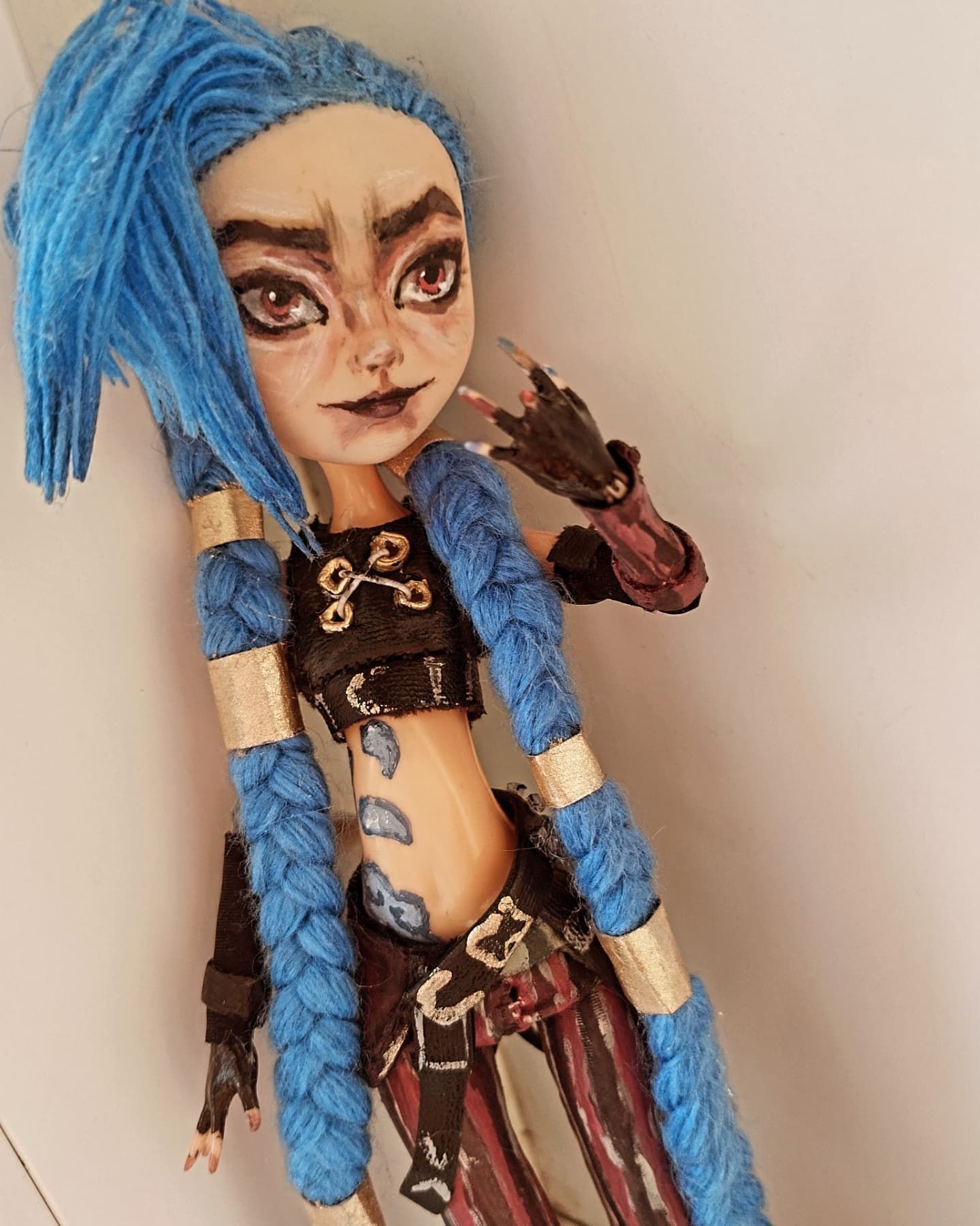Кукла кастомна Jinx arcane