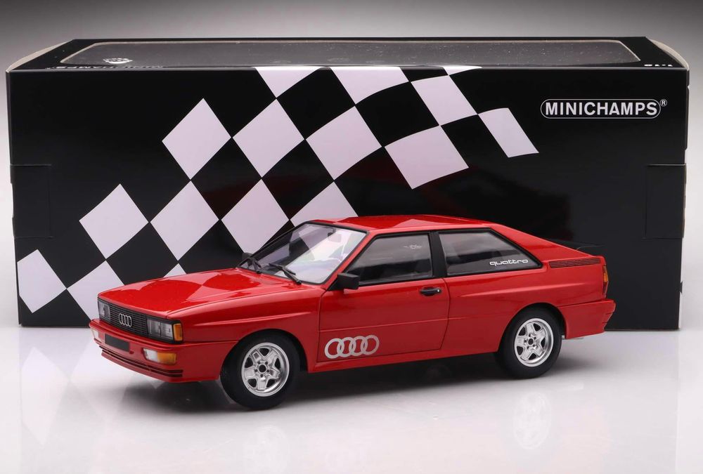 Audi Quattro - 1980, red Minichamps 1:18