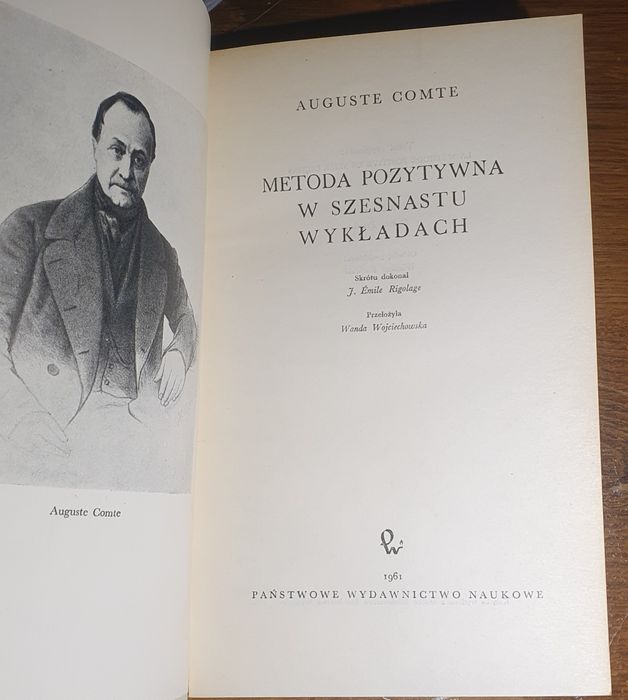 Comte - Metoda pozytywna w 16 wykładach