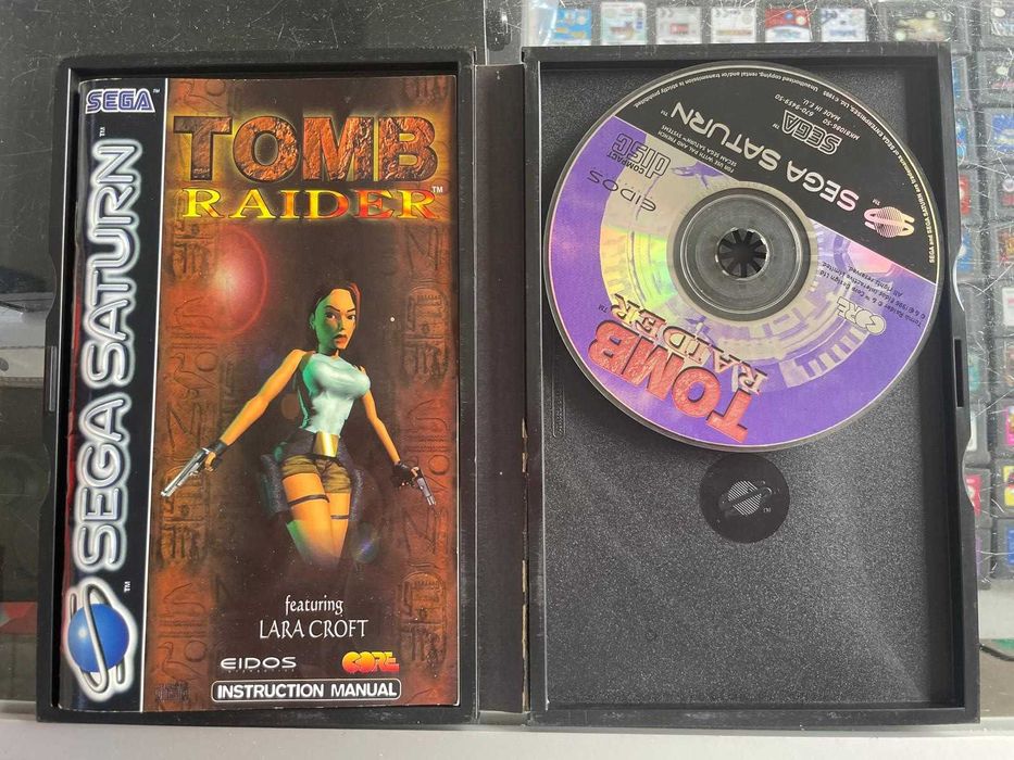 Sega Saturn - Tomb Raider - Sklep - Wolumen - Metro Wawrzyszew