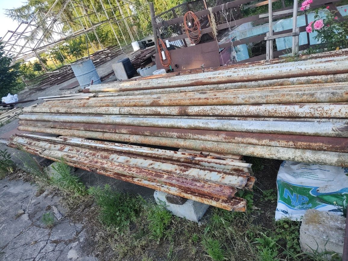 Rury stalowe, stał okienna i dwuteownik