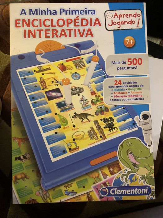 Jogo A Minha Primeira Enciclopedia Interativa Clementoni