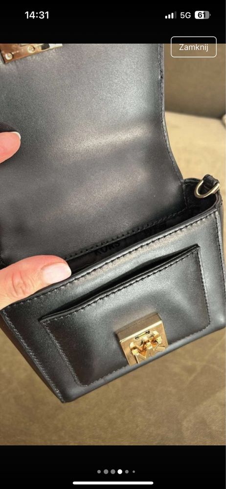 Skórzana torebka od Michael Kors stan idealny