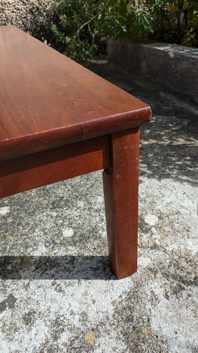 Mesa de centro madeira maciça