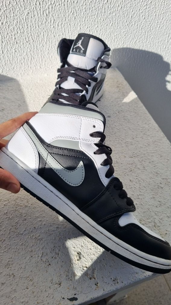 Jordan 1 Mid White Shadow ORIGINAIS