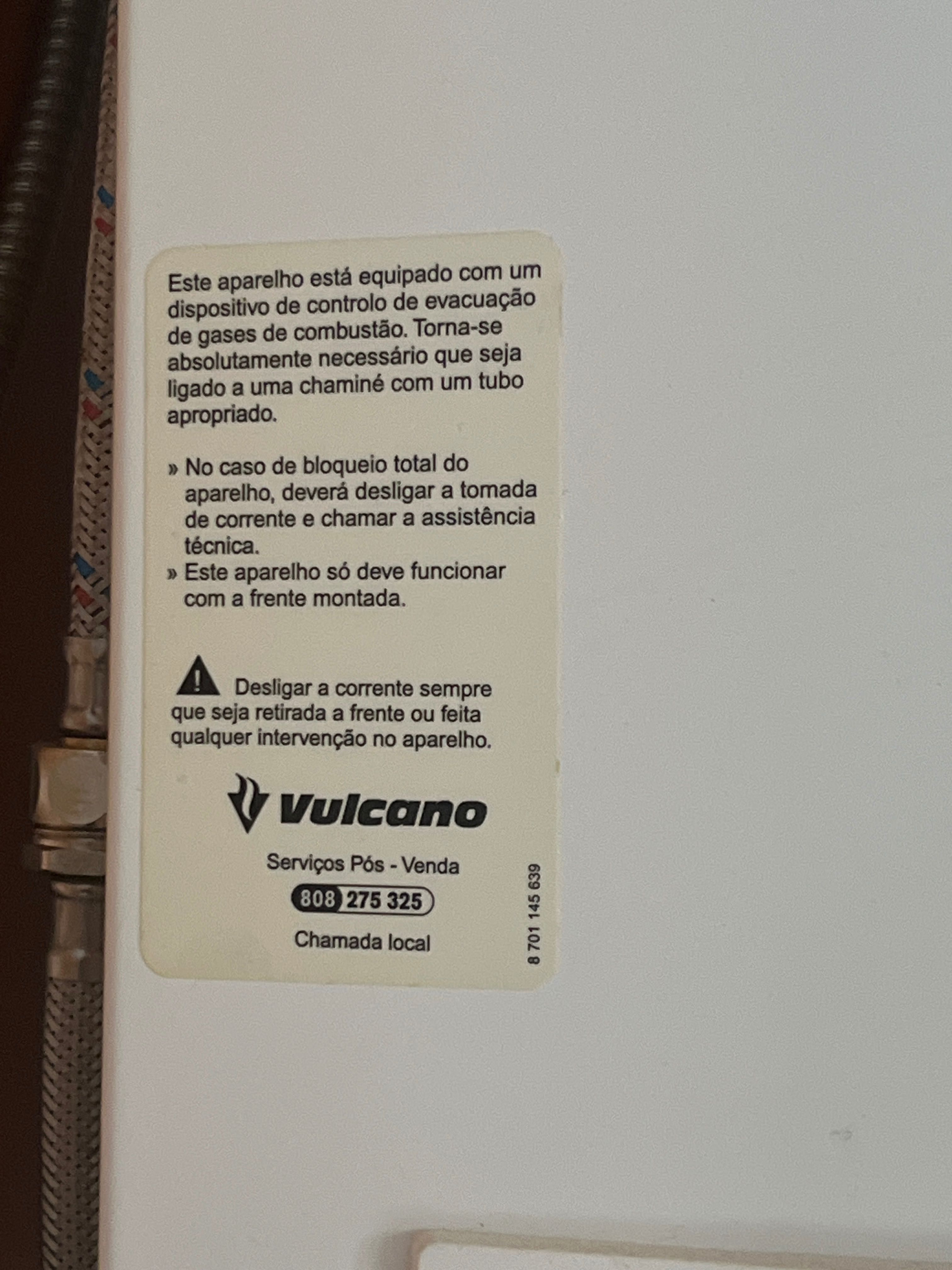 Esquentador VULCANO