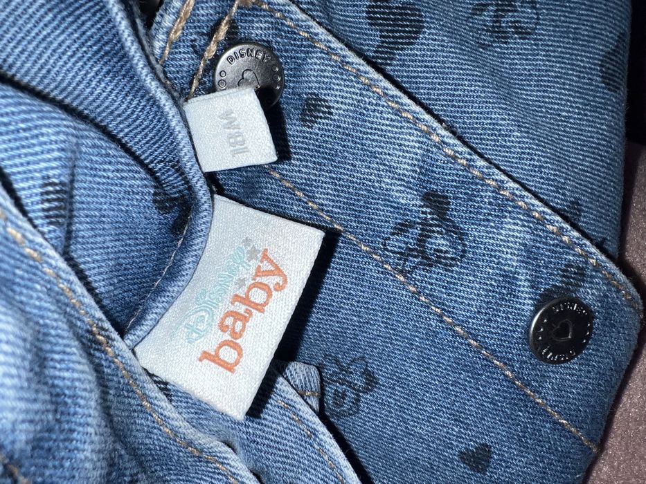 Vestido ganga menina minnie 18 meses