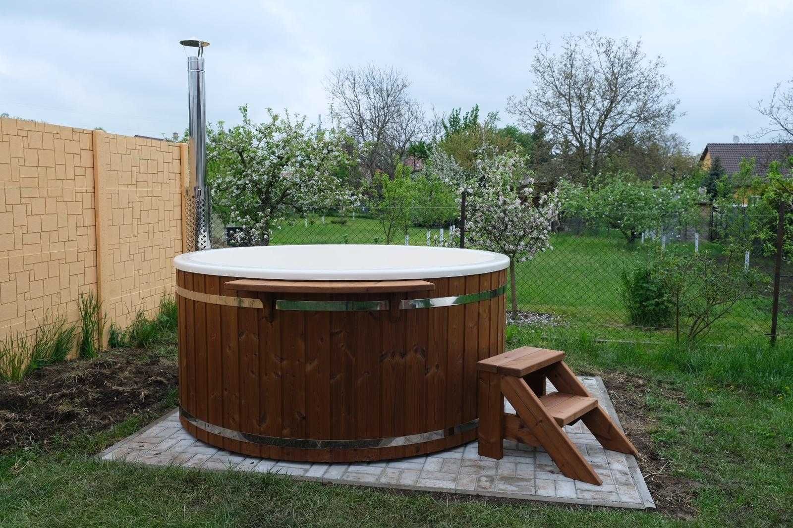 Balia Ogrodowa Bania Ruska Gorąca Beczka Kąpielowa Hot Tub Sauna