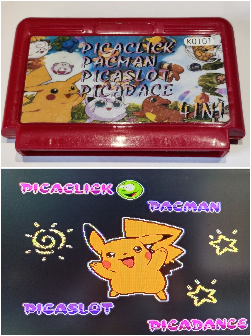 Gra Pokemon  Pegasus Nintendo Famicom kartridż dyskietka kasetka