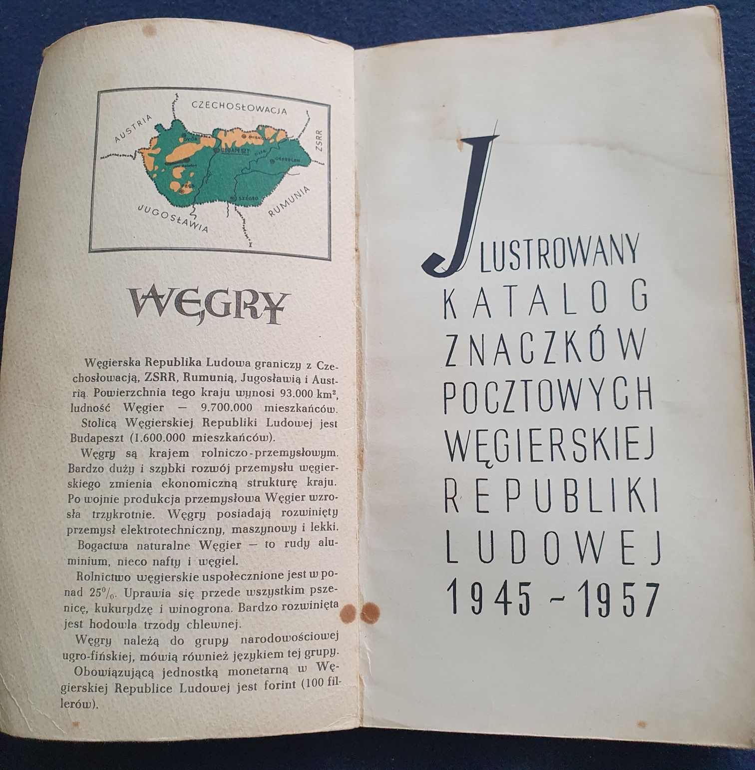 Ilustrowany Katalog Znaczków Pocztowych Węgierskiej Republiki Ludowej