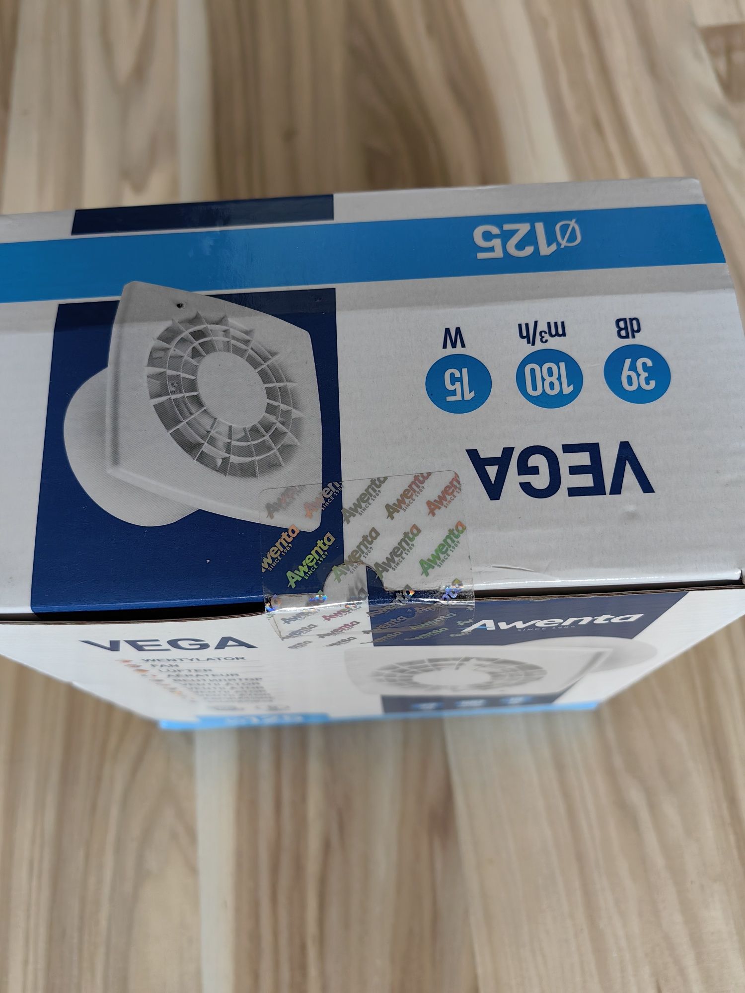 NOWY wentylator 125 AWENTA VEGA