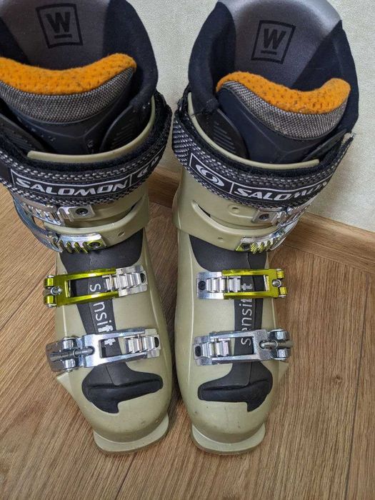 Лижні черевики salomon 25-25.5 см