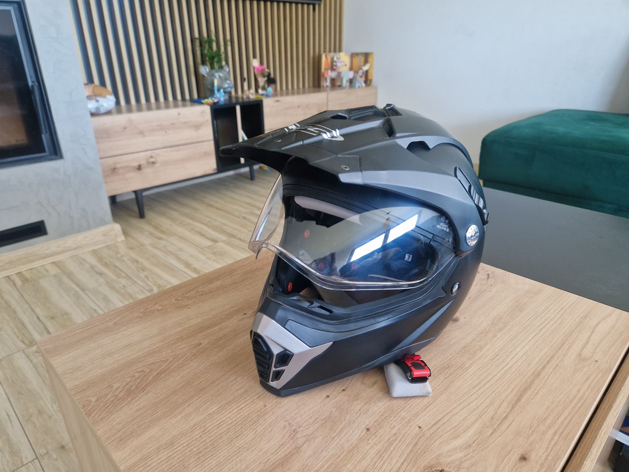Kask motocyklowy cross na quad ROCC rozmiar L