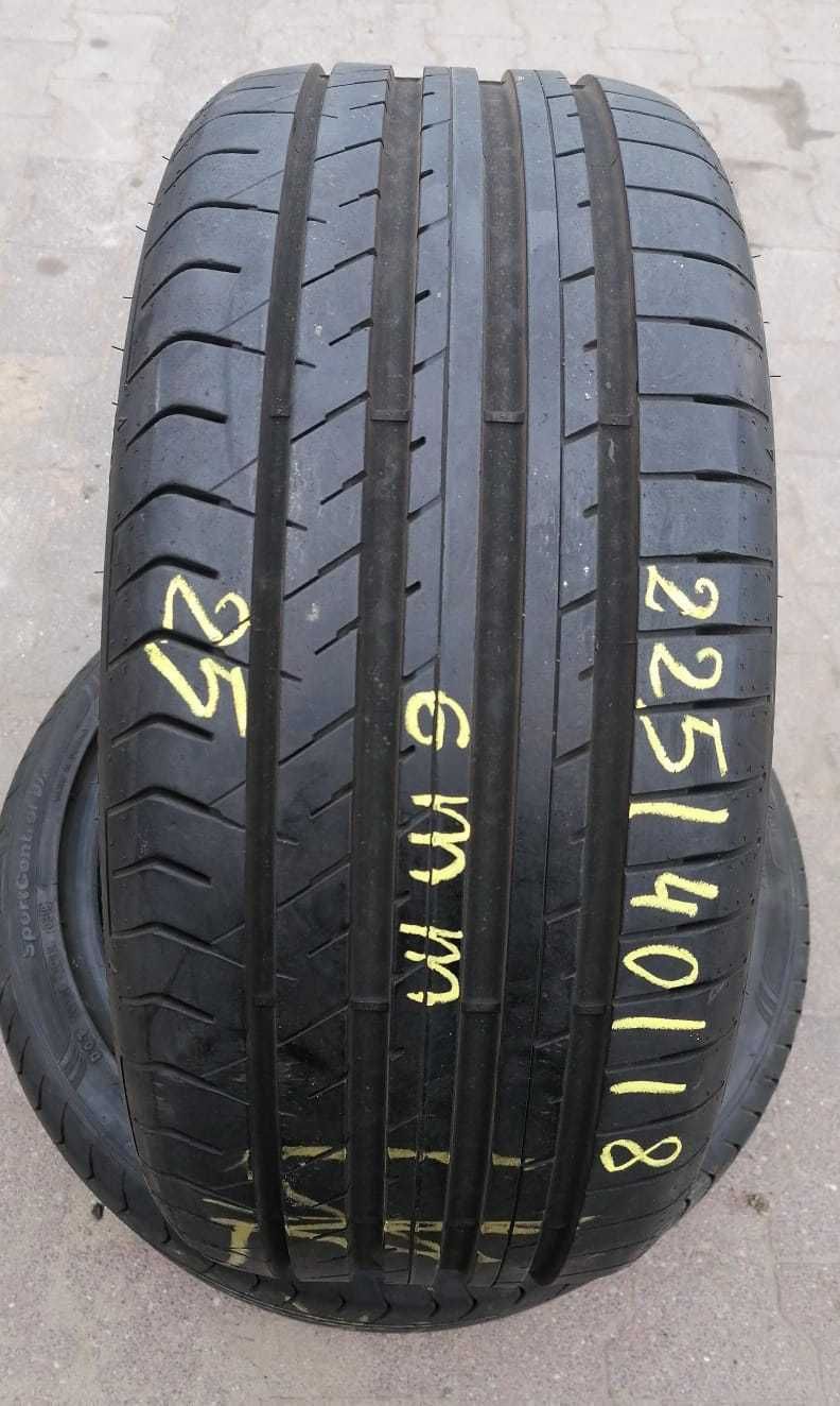 Opony 2x lato 225/40 R18 Fulda