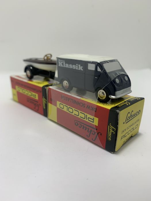 DKW com barco Schuco Piccolo 1:90