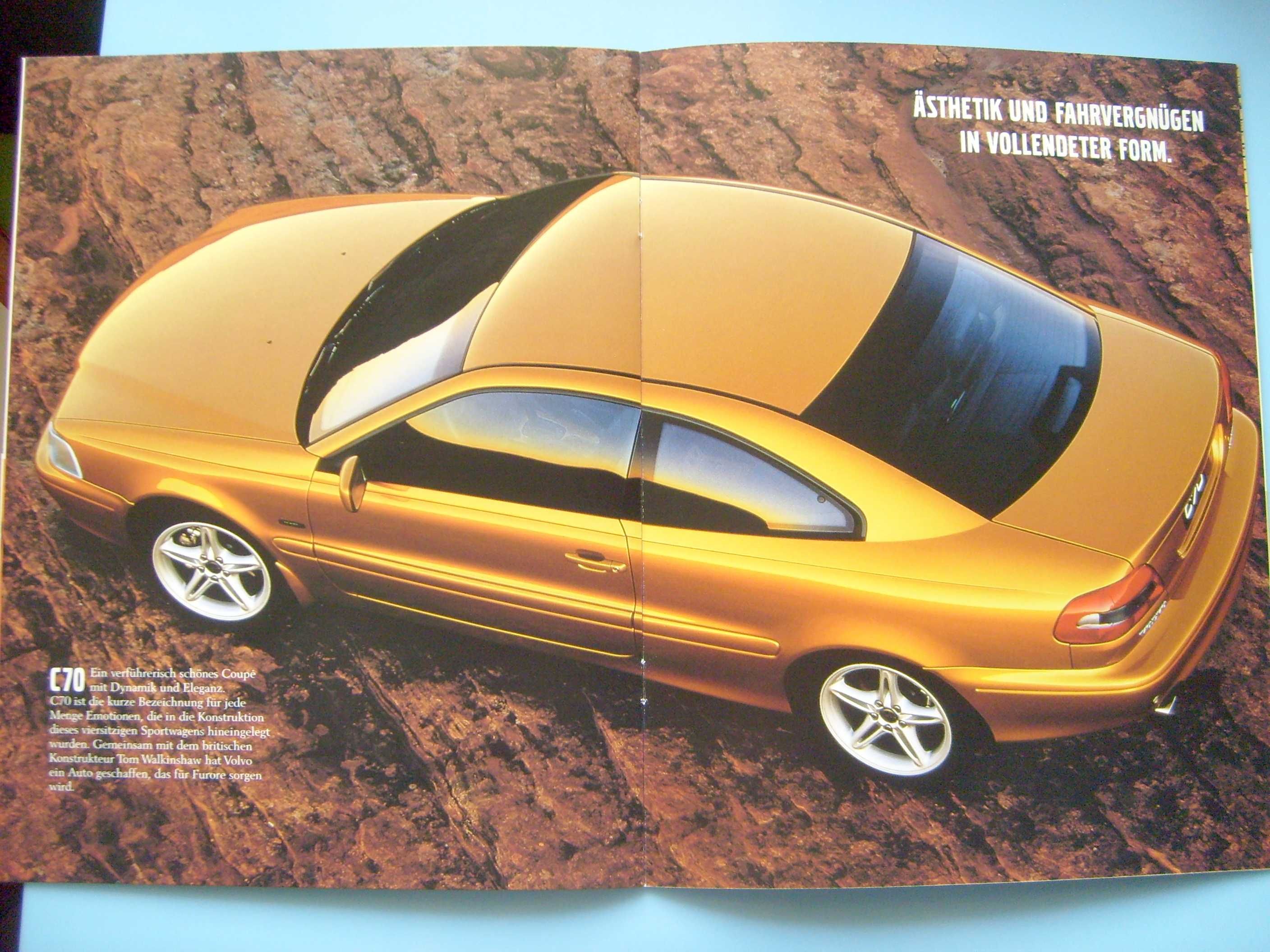 VOLVO Program 1998 - S40 S70 C70 S90 940 - prospekt stan BDB