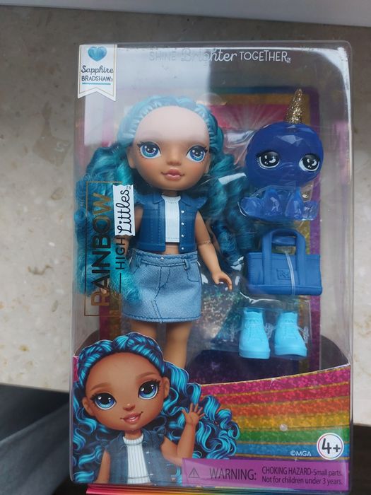 Rainbow High Littles Dolls- Sapphire (Blue)