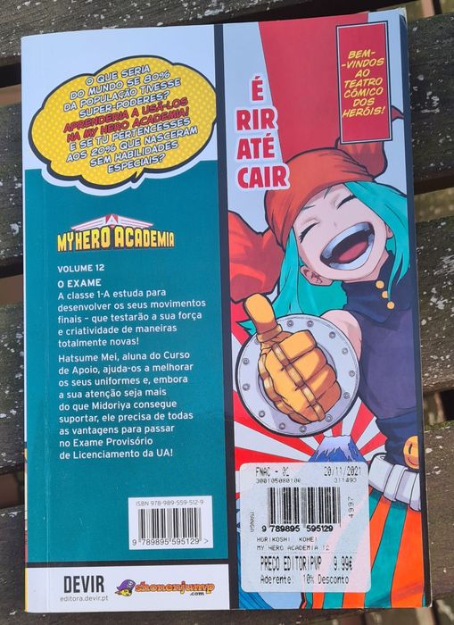 Manga: My hero academia Vol:12