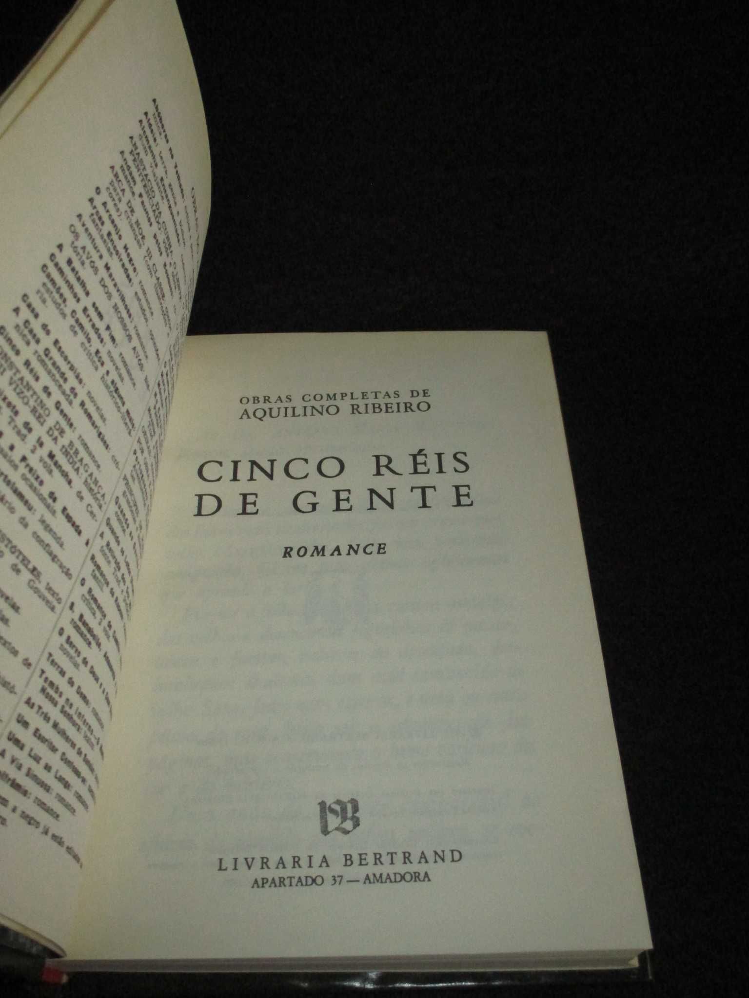 Livros Obras Aquilino Ribeiro Cinco Réis Aventura Maravilhosa