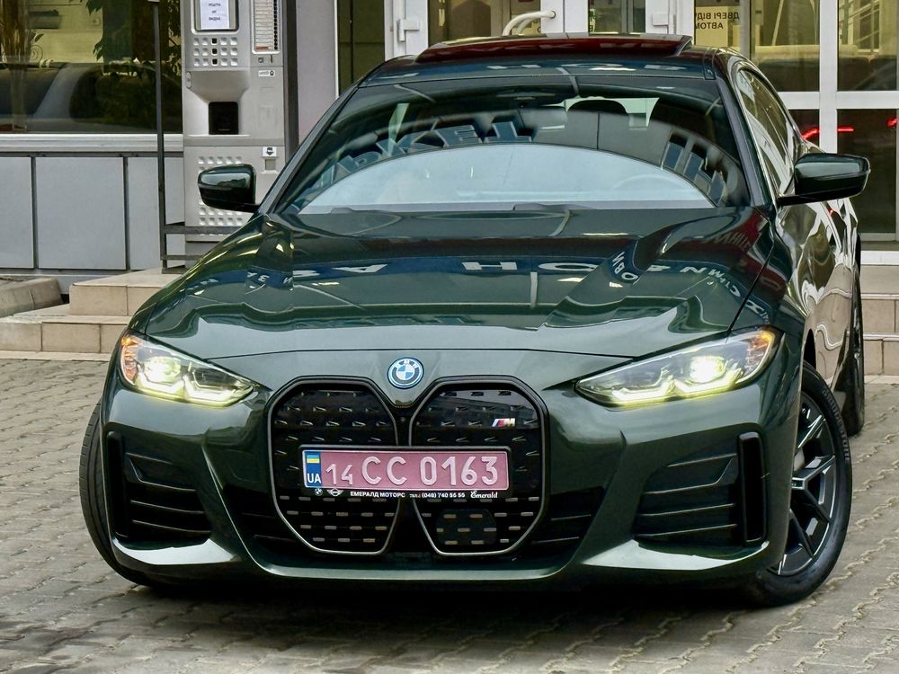 BMW i4 2024 запас хода 550 км