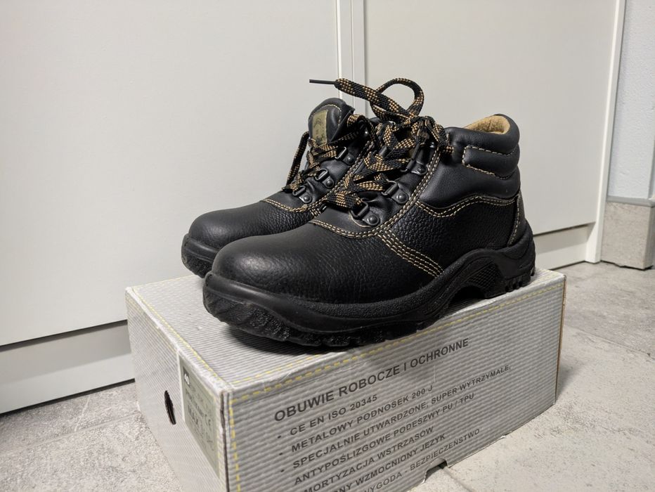 Buty robocze POLSTAR 40 – stalowy nosek – nowe 35 zł