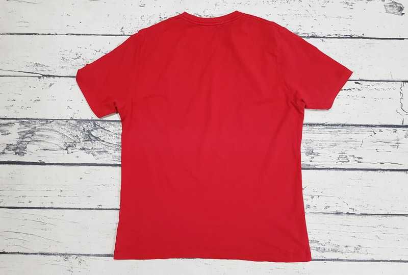 Calvin Klein Jeans * koszulka * logo * czerwona * męska * M