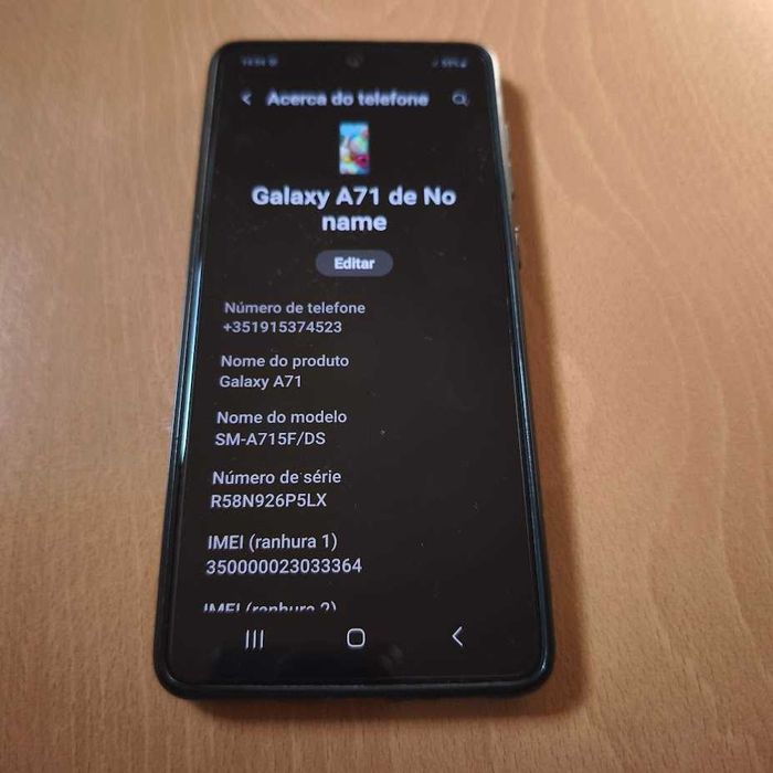 Smartphone SAMSUNG Galaxy A71