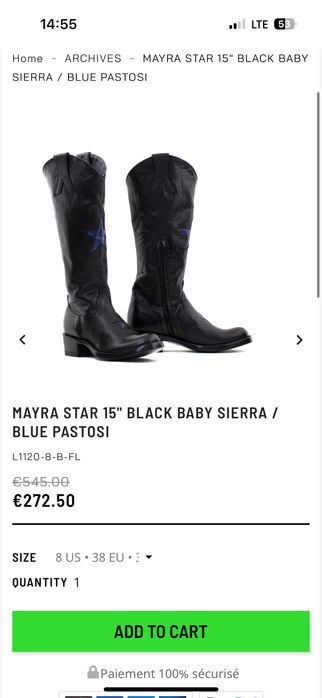 Mexicana чоботи ковбойські шкіра