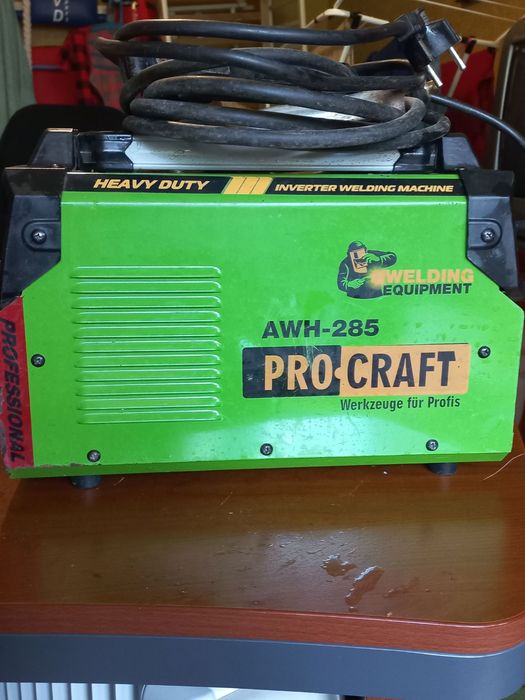 Инверторный Сварочный аппарат PROCRAFT AWH285
Инверторный сварочный ап