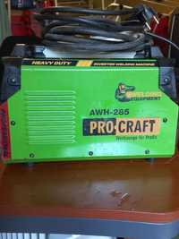 Инверторный Сварочный аппарат PROCRAFT AWH285
Инверторный сварочный ап