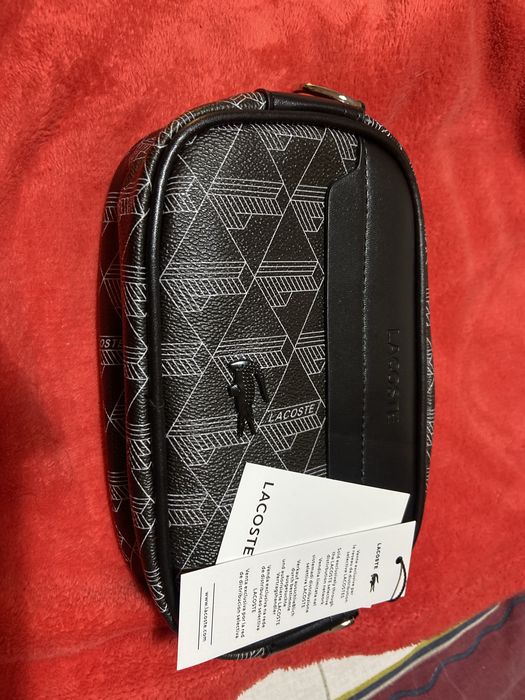 Bolsa da lacoste homen - nova