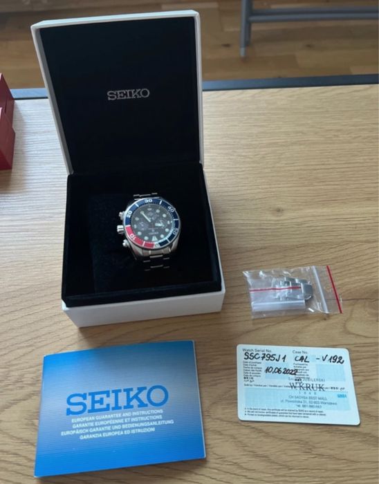 Zegarek Seiko Prospex SE Solarowy Padi Diver