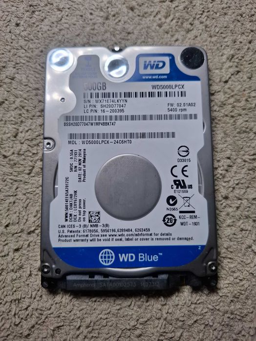 Disco rígido para portátil