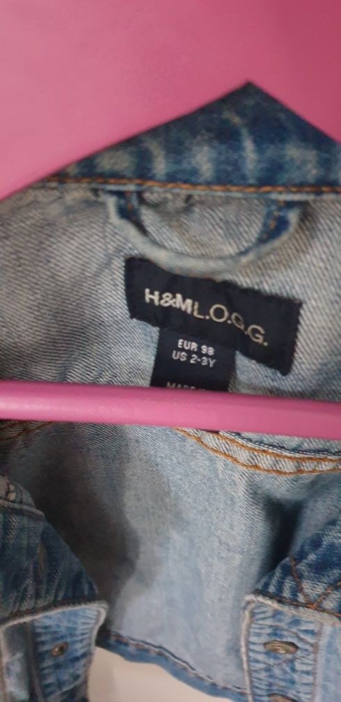 Kurtka dżinsowa h&m