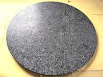Okrągły blat granitowy / blat kamienny 55cm