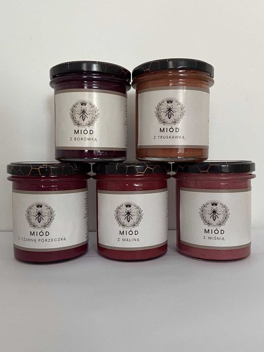 Miód kremowany z liofilizowanymi owocami