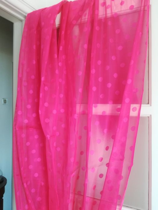 Tecido bordado organza