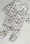 LE BEBE Komplet śpioch i kaftan "SAFARII"  rozmiar 62 cm 100% BAWEŁNA